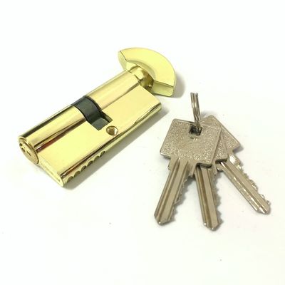 Одноразовый открытый цилиндровый цинковый замок 70 мм еврозамок с алюминиевой или цинковой ручкой