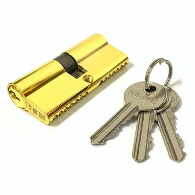 Двойной открытый цилиндровый цилиндровый замок Евро