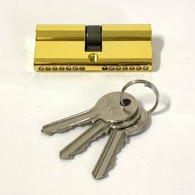 Двойной открытый цилиндровый цилиндровый замок Евро