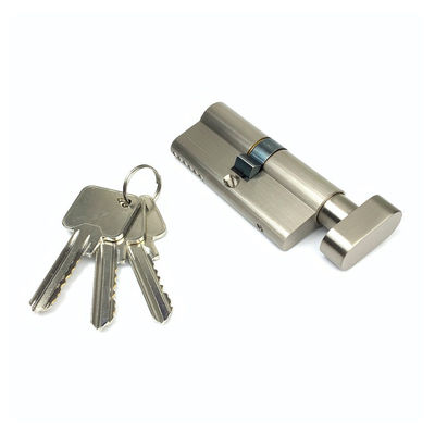 70мм Европрофиль Одноцилиндровый Латунный