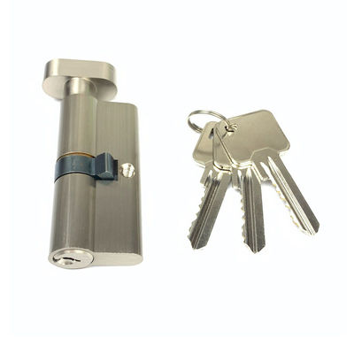 70мм Европрофиль Одноцилиндровый Латунный