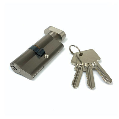 70мм Европрофиль Одноцилиндровый Латунный