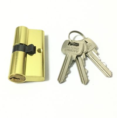 Двойной открытый алюминиевый латунный цилиндр индивидуального размера двойные замки ствола 60 мм