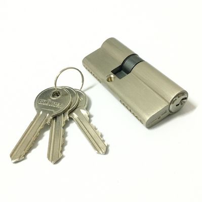 Специализированный латунный цилиндровый замок двойной открытый цилиндровый замок безопасности 70 мм